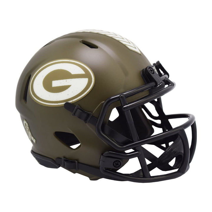 Riddell Unisex-Erwachsene Salute to Service Speed Mini, Olivgrün, Medium
