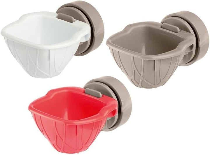 Trixie 49920 Hängematte zur Wandmontage, 54 × 28 × 33 cm, weiss/grau, 1 Stück (1er Pack) Single, Sin
