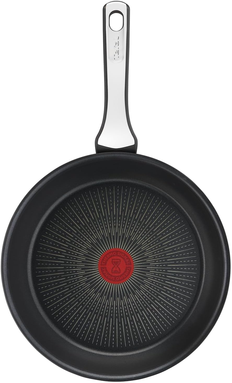 Tefal G25904 Unlimited On Bratpfanne | 24 cm | mit kratzfester Titanium Antihaft-Beschichtung | Ther