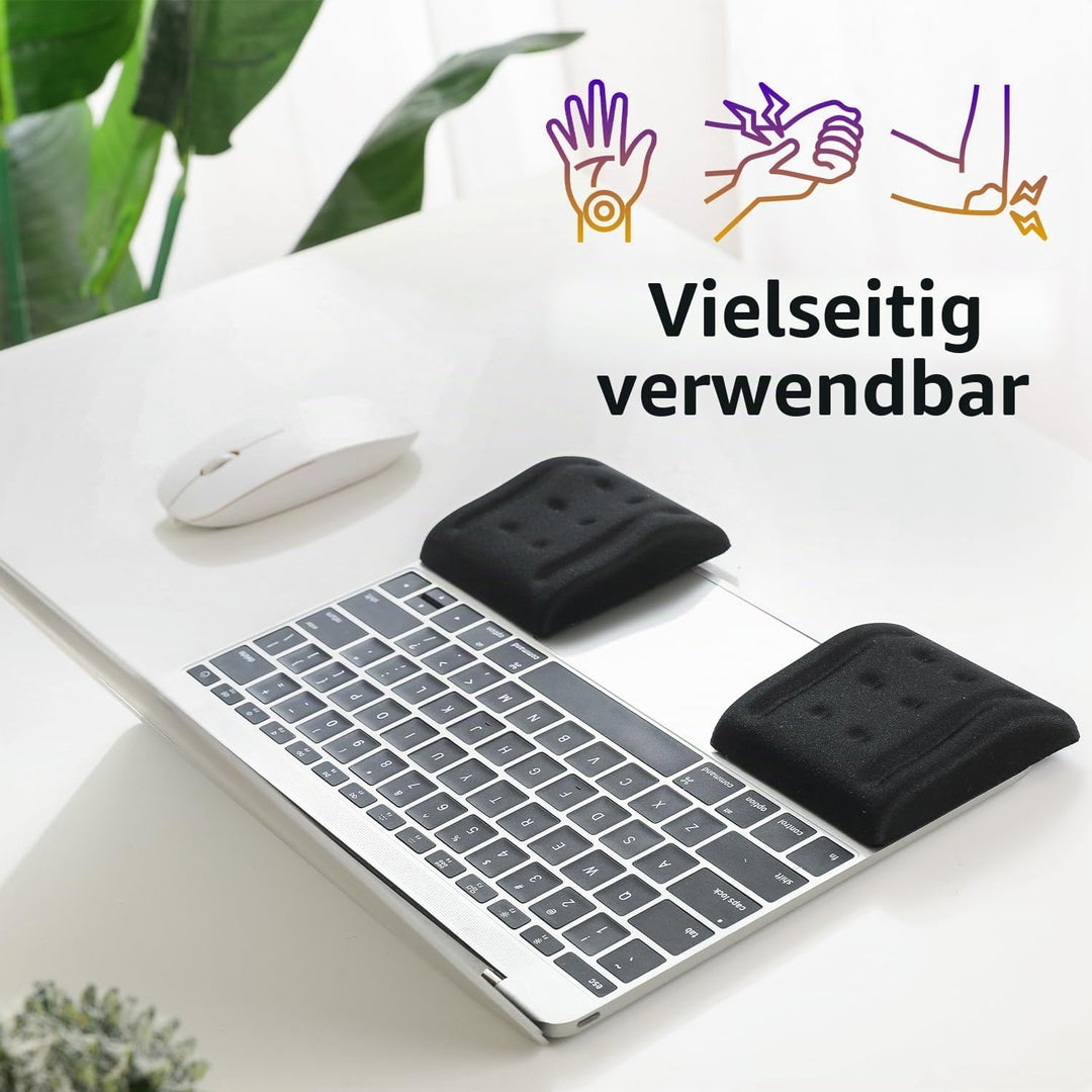 Handgelenkstützen für Laptop und Tastatur Ergonomische Memory Foam Laptop Handgelenkstütze für Handg