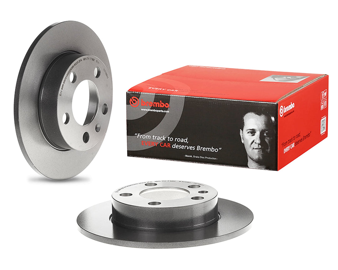 BREMBO 08.7165.1X Bremsscheiben