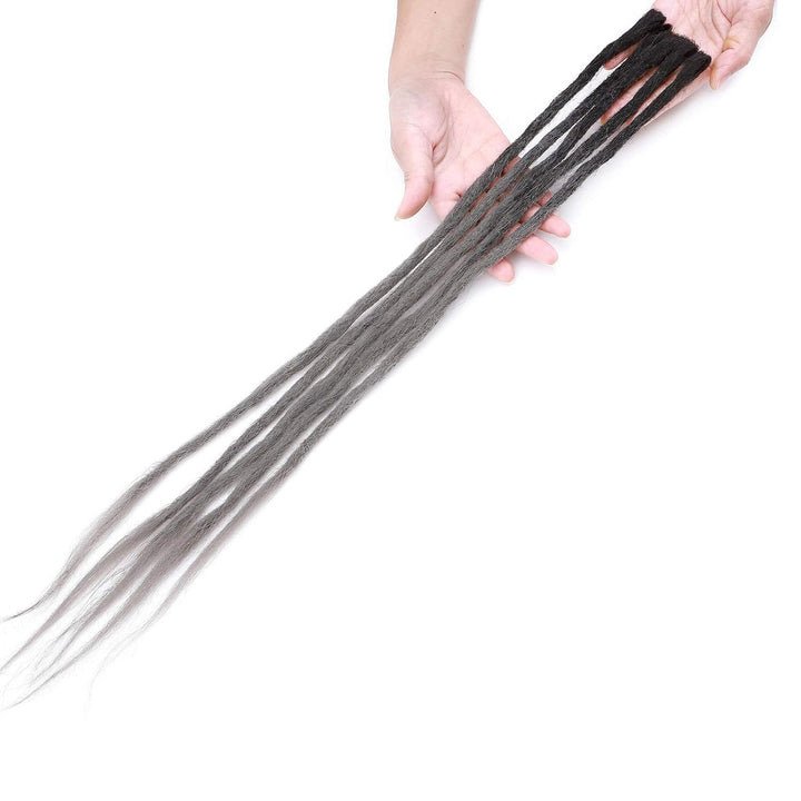 Dreadlocks Haarverlängerung, falsche Locs, geflochtenes Haar – Zubehör Dreadlocks, Synthetik, Afro,