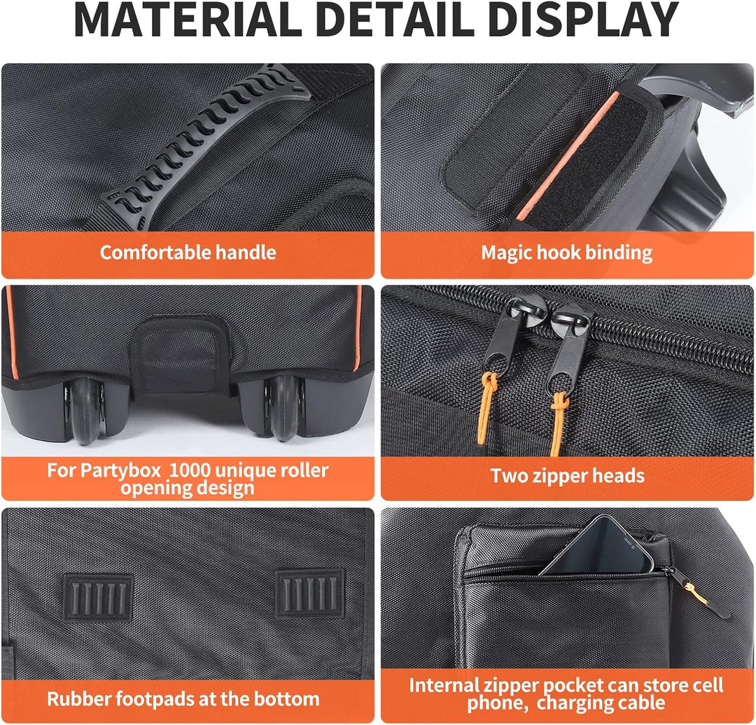 Taschen für JBL Partybox Bluetooth Lautsprecher Tragetasche Case Tragbar Tasche Reise Schutz Taschen