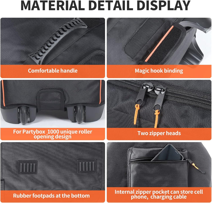Taschen für JBL Partybox Bluetooth Lautsprecher Tragetasche Case Tragbar Tasche Reise Schutz Taschen