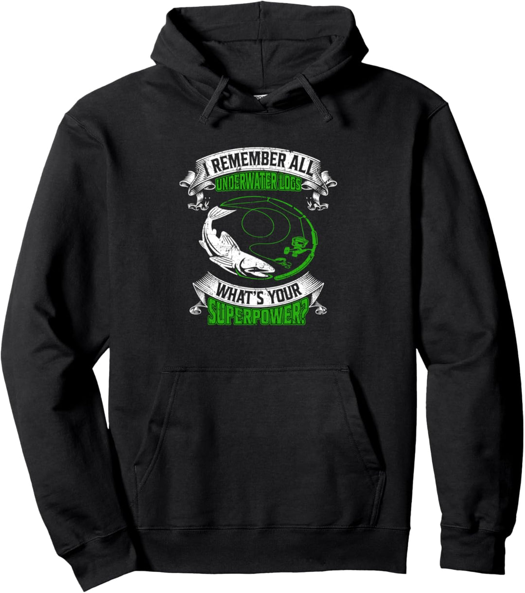 Barsch Forelle Fischen Karpfen Hecht Mann Carp Fishing Pullover Hoodie