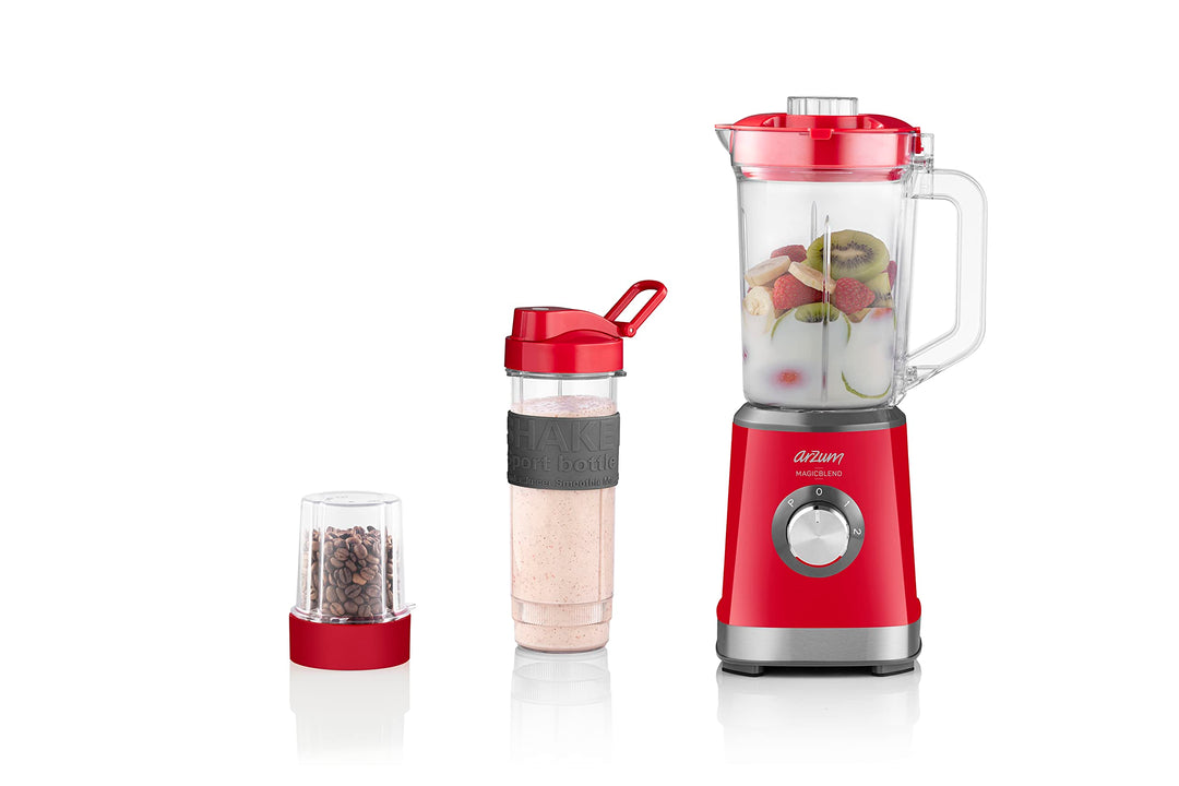 Arzum AR1159 ARZUM MAGICBLEND JUG BLENDER, 500 W motor power, stainless steel, 1200 ml Jar, ice-crus