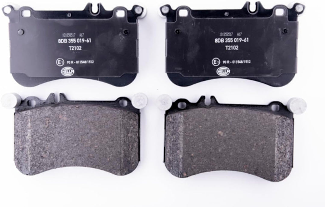 HELLA PAGID 8DB 355 019-611 Bremsbelagsatz - T2102 - Dicke/Stärke: 17.8mm - Bremssystem: Brembo - fü