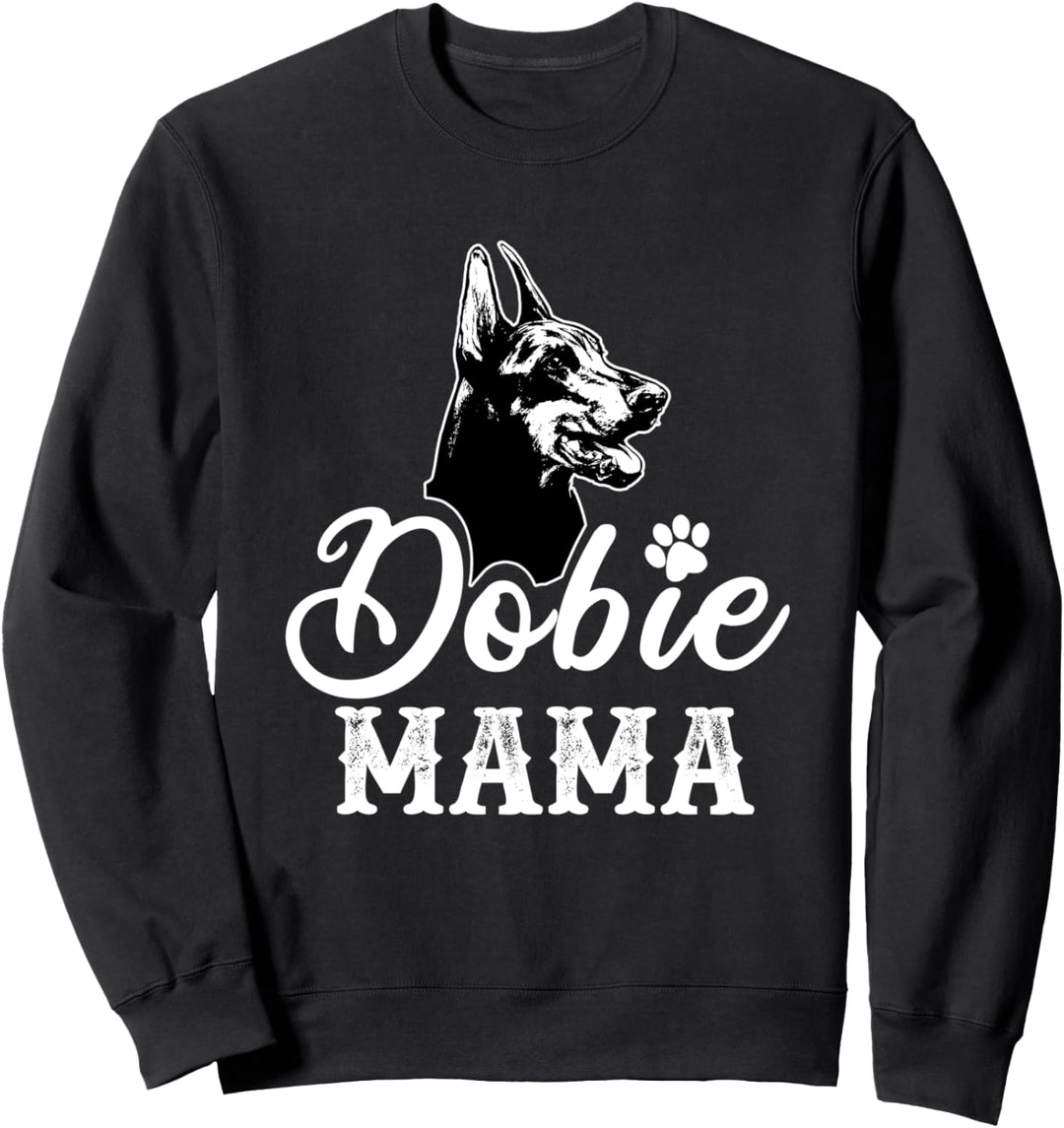 Doberman Pincher Womens Mom Sweatshirt