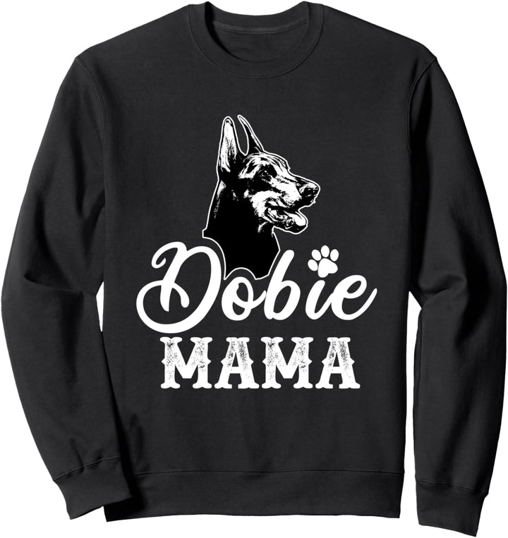 Doberman Pincher Womens Mom Sweatshirt