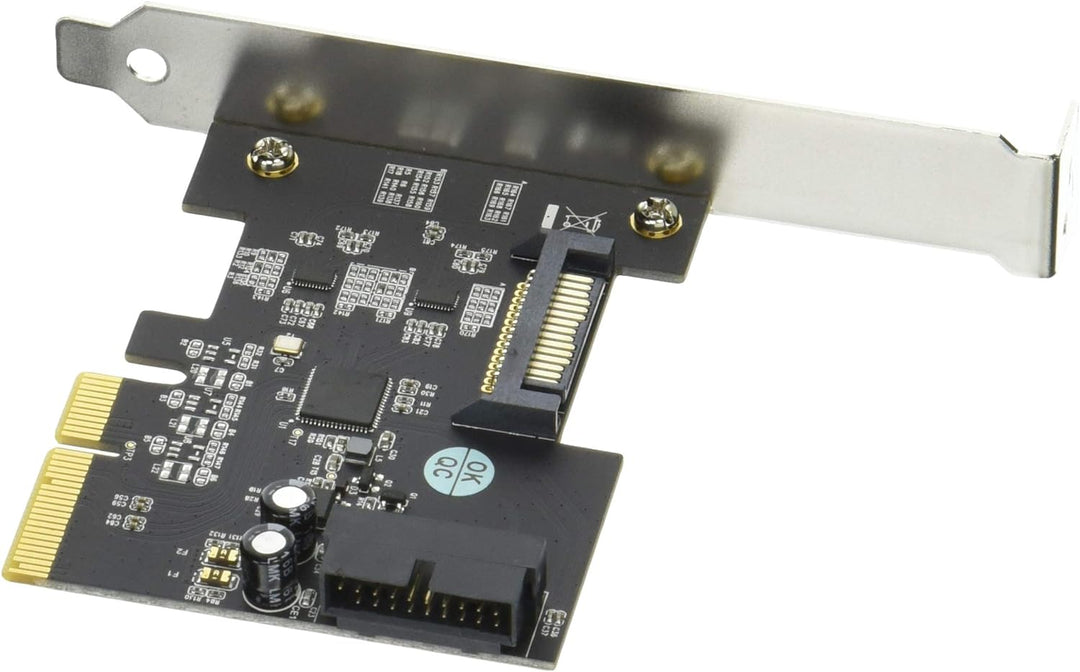 SilverStone SST-ECU04-E - PCI-E Erweiterungskarte, 1x intern USB 3.1 19-pin Anschluss, 10 Gbps, ReDr