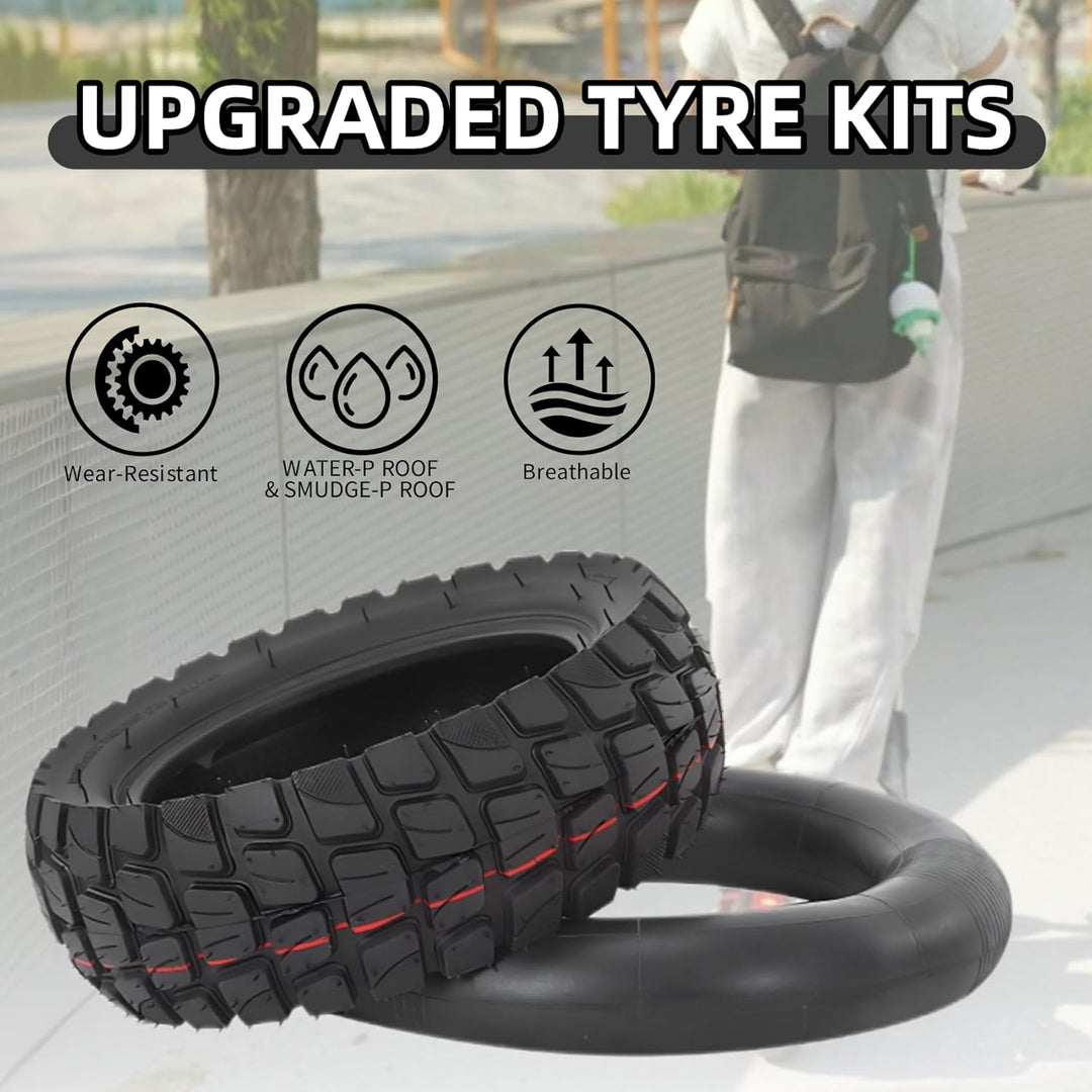 Ezweiji E Scooter Reifen, 10 Zoll reifen e scooter 80/65-6 Road City Road Reifen Elektroroller Reife