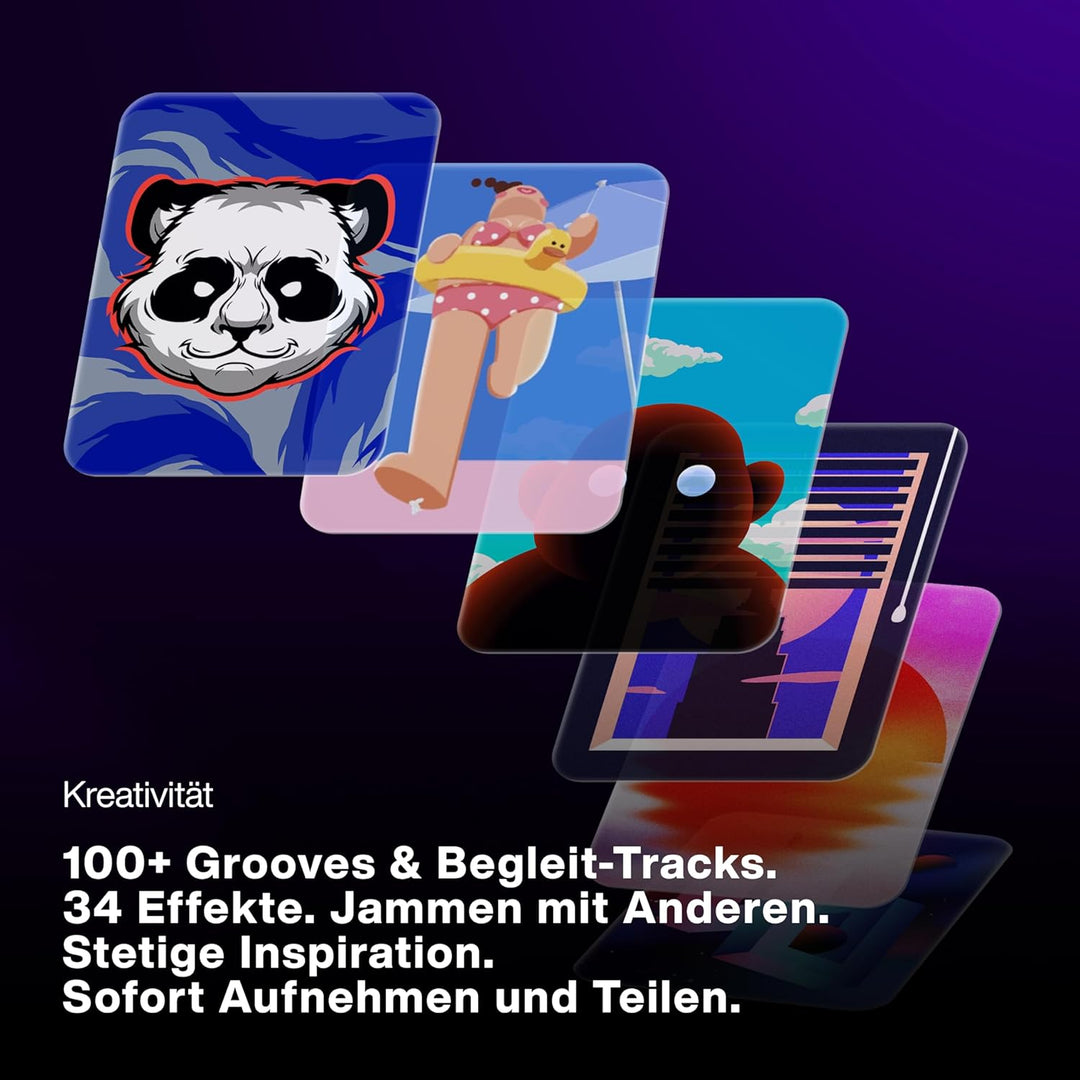 LAVA ME 4 Kohlefaser-Elektroakustikgitarre mit FreeBoost 3.0-System, Smart Gitarre mit Gitarrentasch