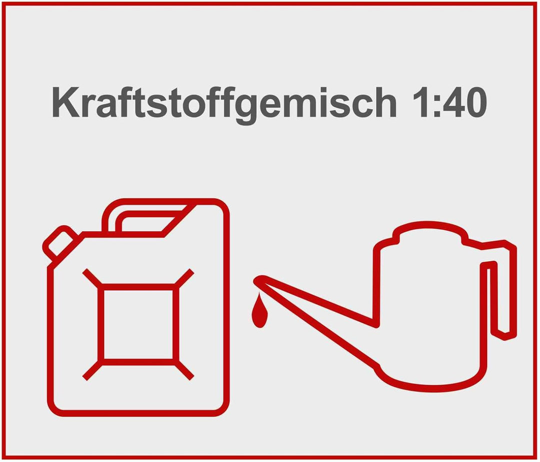 Scheppach Benzin Rasentrimmer PBC520 Freischneider inkl. Fadenspule, Messer & Schultergurt | Schnitt