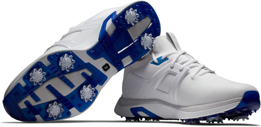 FootJoy Herren Hyperflex Carbon Golfschuh 40 EU Weiss Weiss Grau, 40 EU Wei&#xDF; Wei&#xDF; Grau