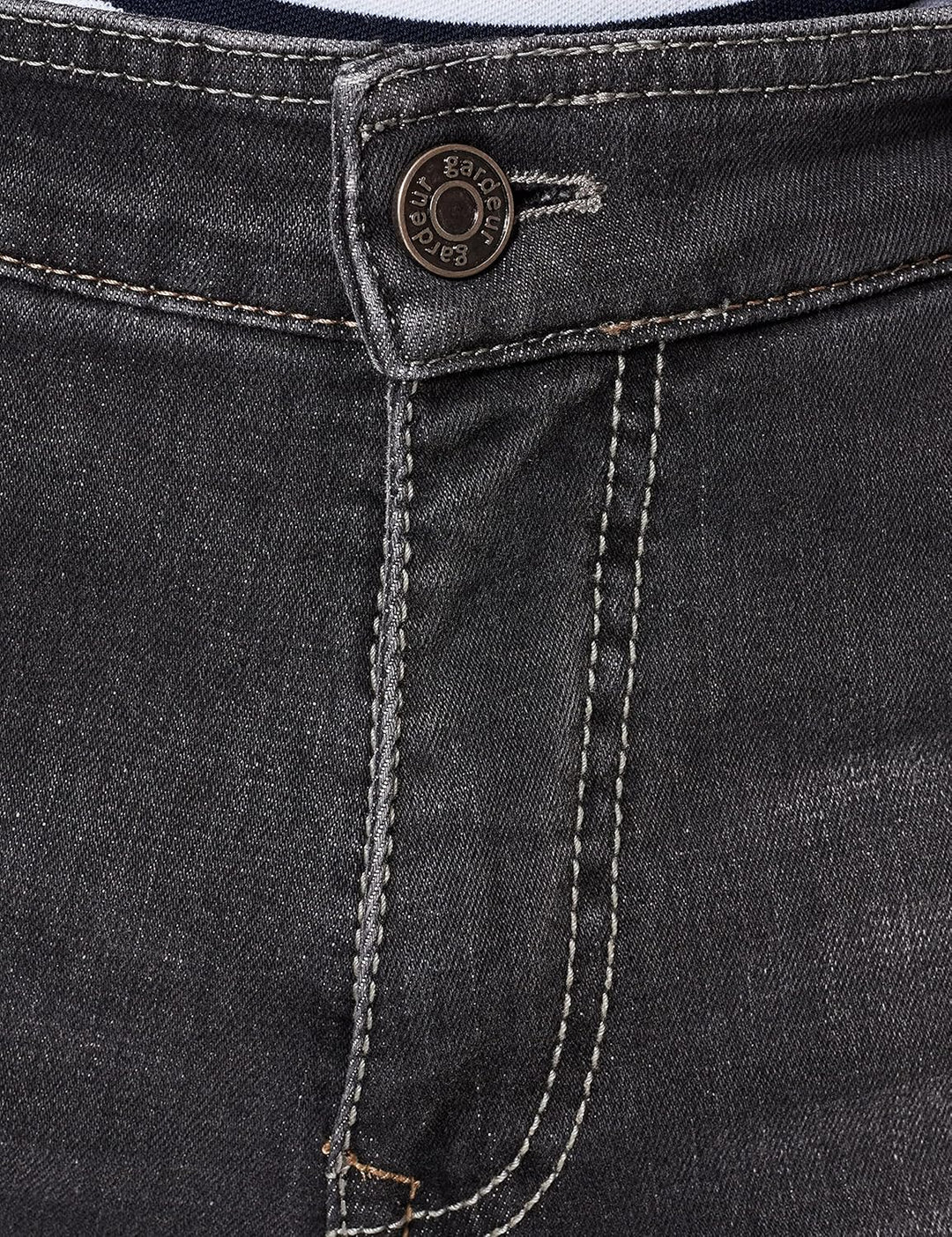 Atelier GARDEUR Herren Jeans Hose Batu Stretchdenim Blue Used 50W / 34L Anthrazit 198, 50W / 34L Ant