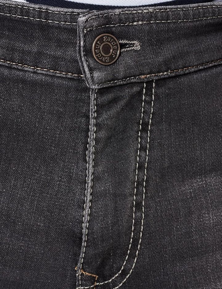 Atelier GARDEUR Herren Jeans Hose Batu Stretchdenim Blue Used 50W / 34L Anthrazit 198, 50W / 34L Ant
