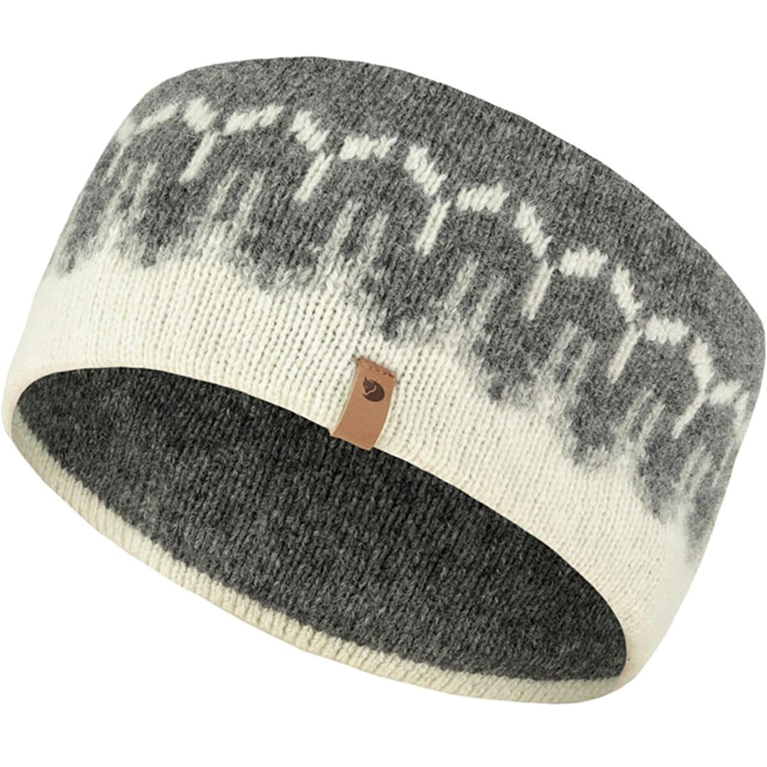 Fjällräven Unisex Övik Path Knit Stirnband, Chalk White/Grey, One Size