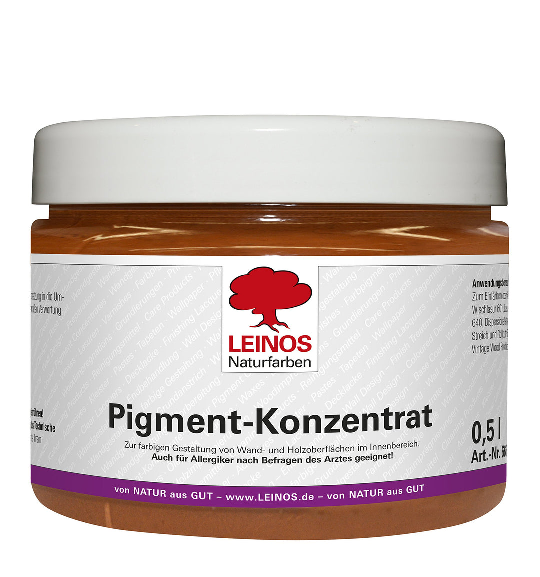 Leinos 668 Pigment-Konzentrat 332 Pompejanisch-Rot 500ml 500ml 332 Pompejanisch-Rot, 500ml 332 Pompe