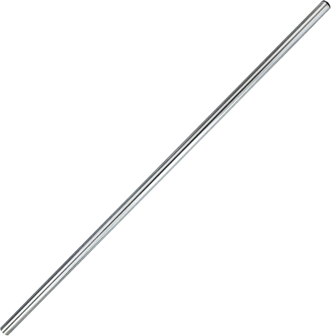 SkyRevolt 2m Antennenmast SR-48 Stahl Ø 48 mm Satmast verzinkt + Mastfuss + Mastschelle Stahl
