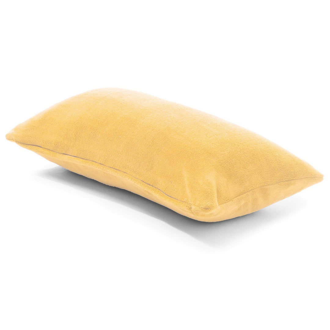 CelinaTex Xanio Dekokissen mit Innenkissen 48 x 74 cm beige Coral-Fleece Sofakissen Mikrofaser Kusch