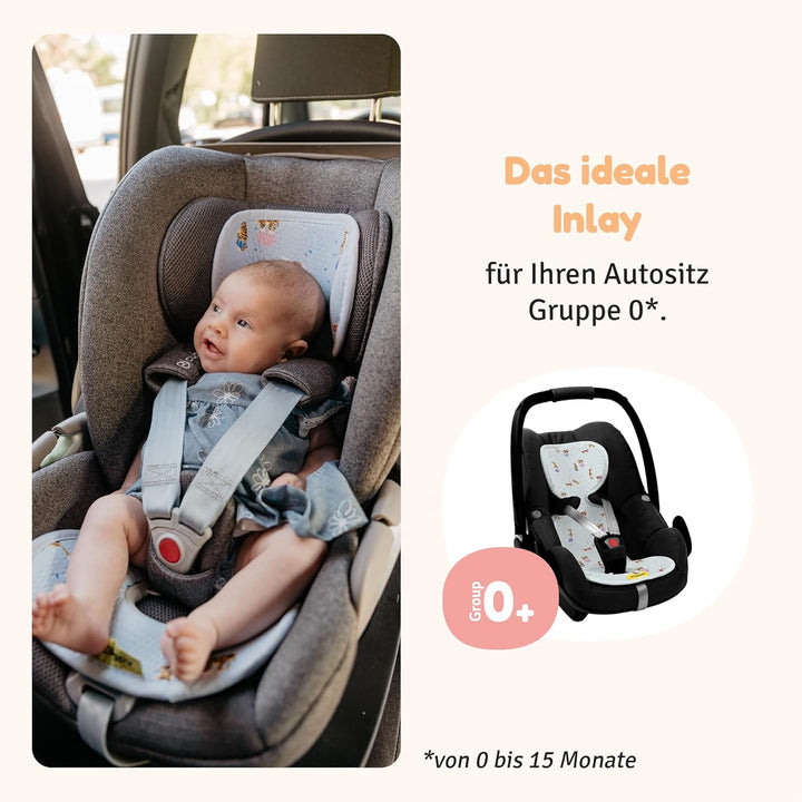 Aeromoov - Baby Sitzauflage Air Layer - Einlage Für Autositz oder Kinderwagen - Gruppe 0 - Antischwi