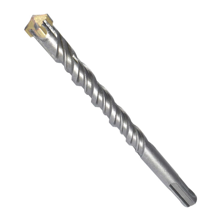 SDS Plus Bohrer 6mm Ø - Länge 6x110 mm (Ideal zum Bohren in Beton/Naturstein/Mauerwerk, 4 Hartmetall