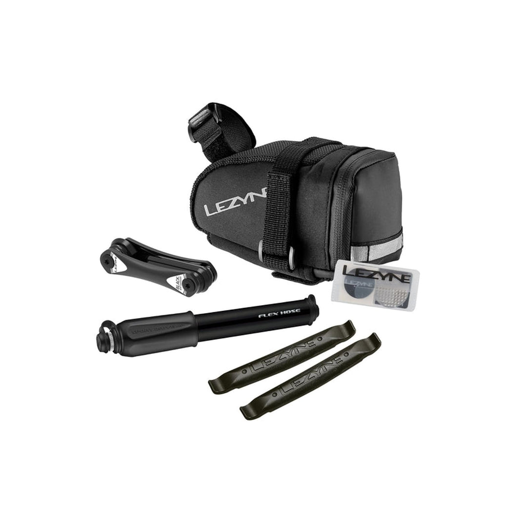Lezyne Sattel Trainer Laufradtasche Satteltasche Caddy, Schwarz, 45.5 x 34.0 x 26.5 cm, 0.5 Liter, 1