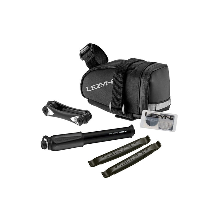 Lezyne Sattel Trainer Laufradtasche Satteltasche Caddy, Schwarz, 45.5 x 34.0 x 26.5 cm, 0.5 Liter, 1