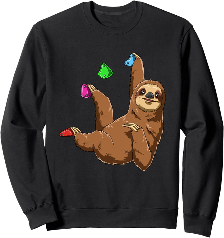Cooles Faultier - Boulder Klettern Sweatshirt