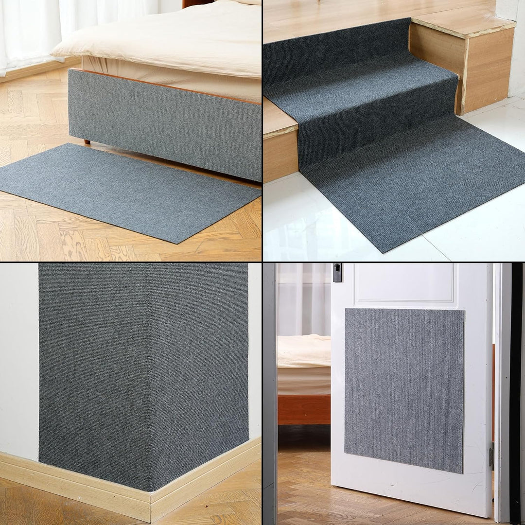 Kratzpads für Katzen, 200 cm x 40 cm, Selbstklebend – DIY Katzenkratzmatte aus strapazierfähigem Pol