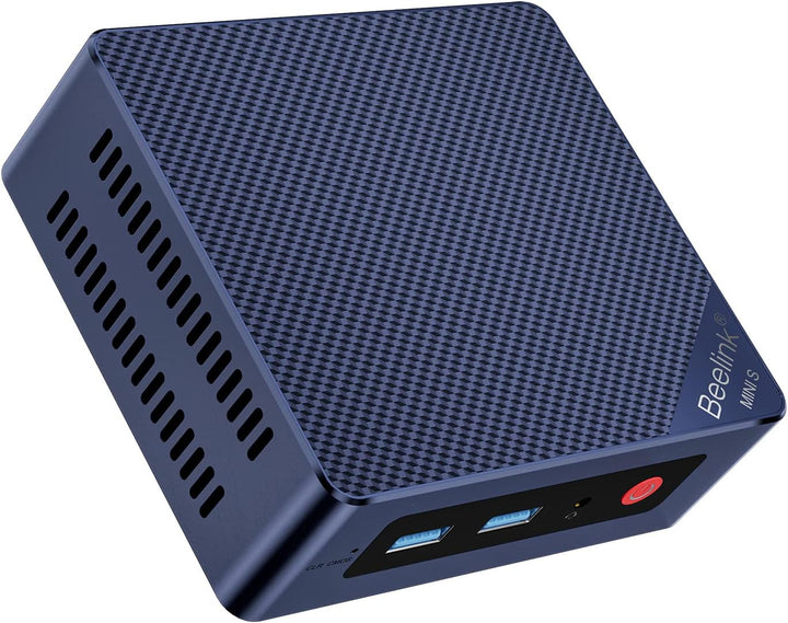 Beelink Mini PC, Mini S12 mit 12th Intel Alder Lake-N95 (4C/4T, bis 3.4GHz), 8GB DDR4 256GB PCIe SSD
