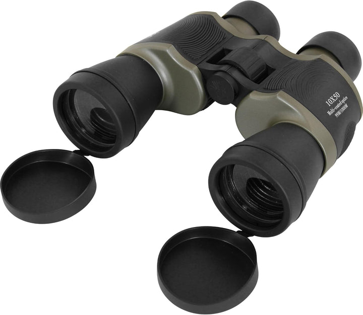 Albatross 10x50 Fernglas | für Jugendliche und Erwachsene | Kompakt & klein | Dachkant BK-7 Optik |