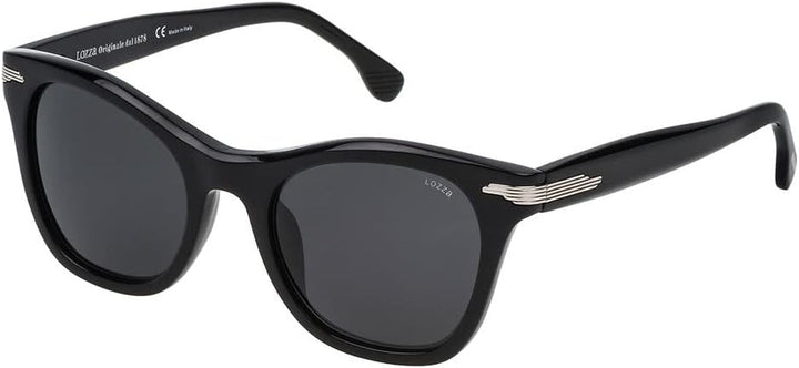 Lozza S0353831 Brille, Schwarz, 51 mm für Herren, Schwarz
