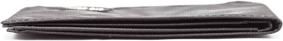 Big Skinny Slimline Herren-Geldbörse, doppelt gefaltet, für bis zu 25 Karten Schwarz, Schwarz
