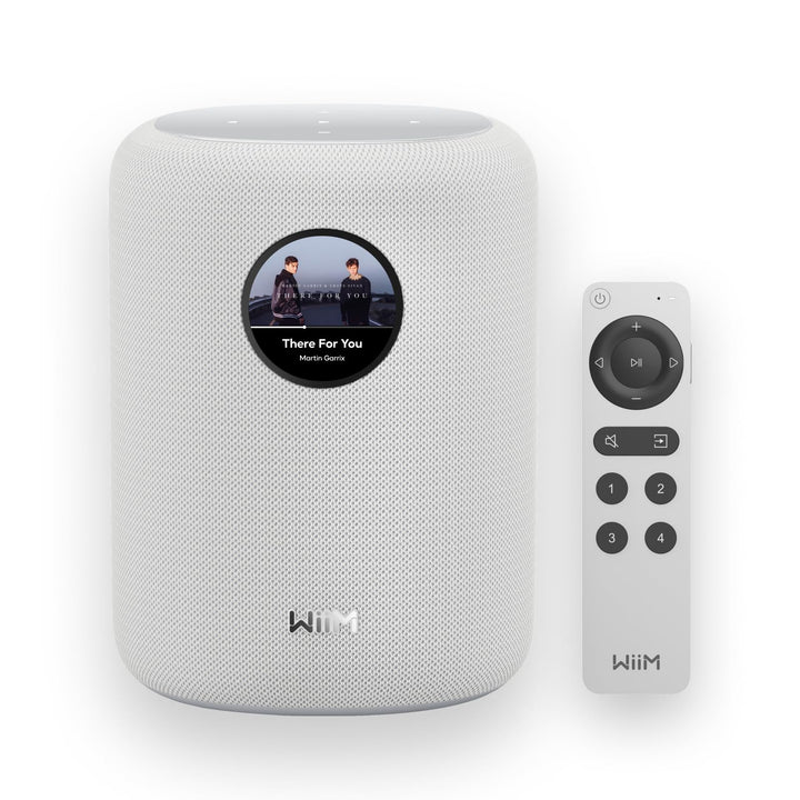 WiiM Sound Smart Speaker mit 1,8″ Touch-Display, Hi-Res 24 Bit/192 kHz, AI RoomFit™ Raumkorrektur, 1