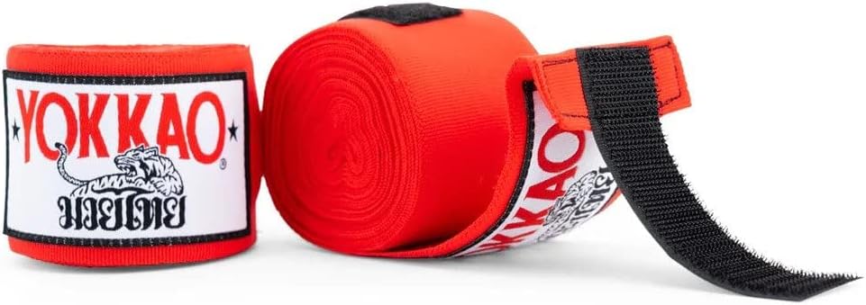 Yokkao Premium Hand Wraps Premium Red, Premium Red