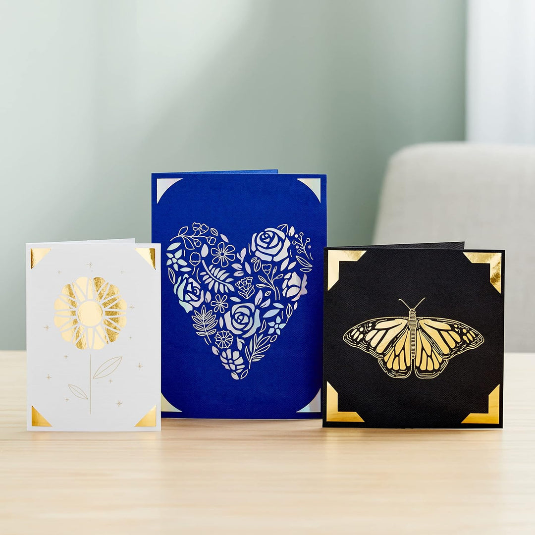 Cricut Insert Cards FOIL Celebration S40 Kartenset Rot, Blau, Celebration