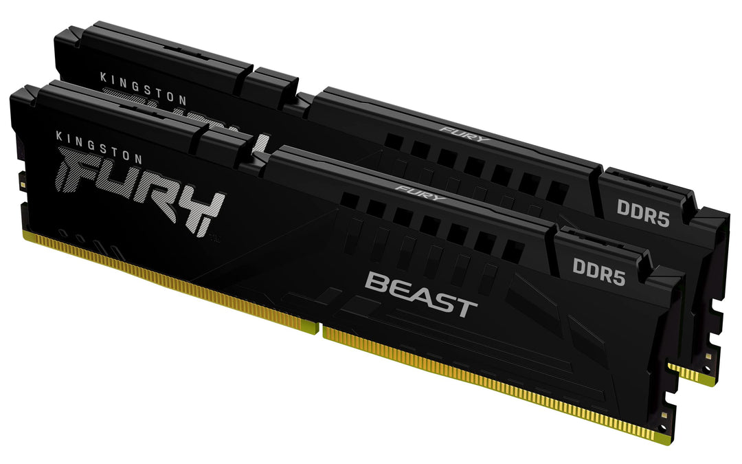 Kingston FURY Beast 32GB (2x16GB) 5600MT/s DDR5 CL40 DIMM Desktop Gaming Speicher Kit mit 2 - KF556C