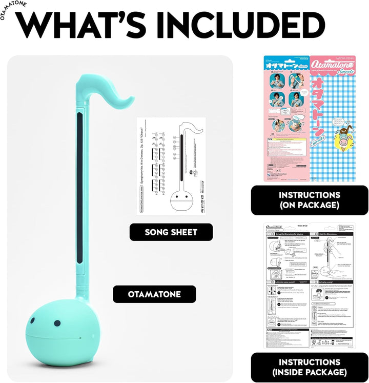 Otamatone Regular Mint Elektronisches Musik Instrument, Tragbar Digitale Musikinstrumente Synthesize