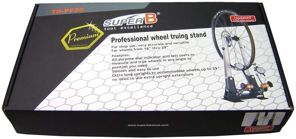 SuperB Zentrierständer TB PF 30, schwarz-silber