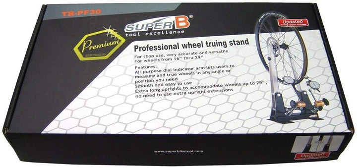 SuperB Zentrierständer TB PF 30, schwarz-silber