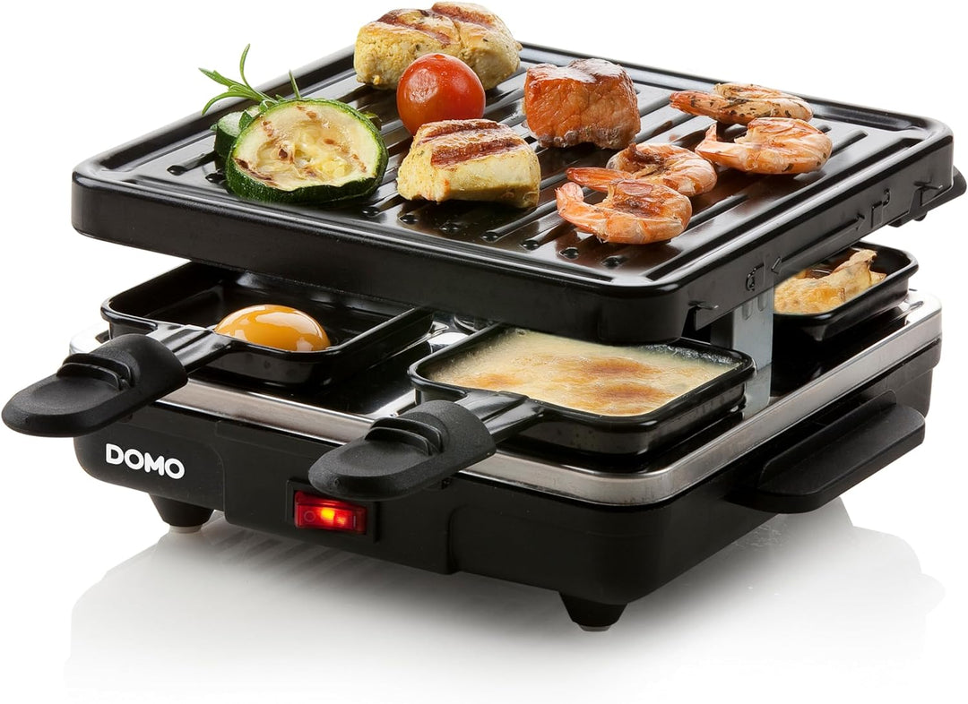 Domo DO9147G Raclette, Metall, 1 Liter,