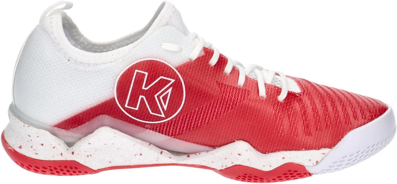 Kempa Wing Lite 2.0 Women Damen Handballschuhe, Sportschuhe, Turnschuhe 37 EU Weiss Rot, 37 EU Weiss