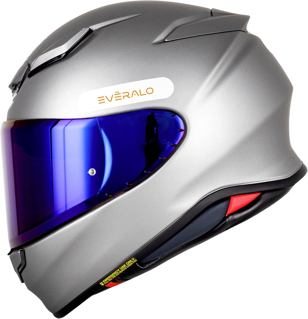 Everalo Kompatibel mit Shoei Nxr 2 Visier - Z8 - X15 - xSPR Pro - Cwr f2 - Helmvisier Pinlock Ready