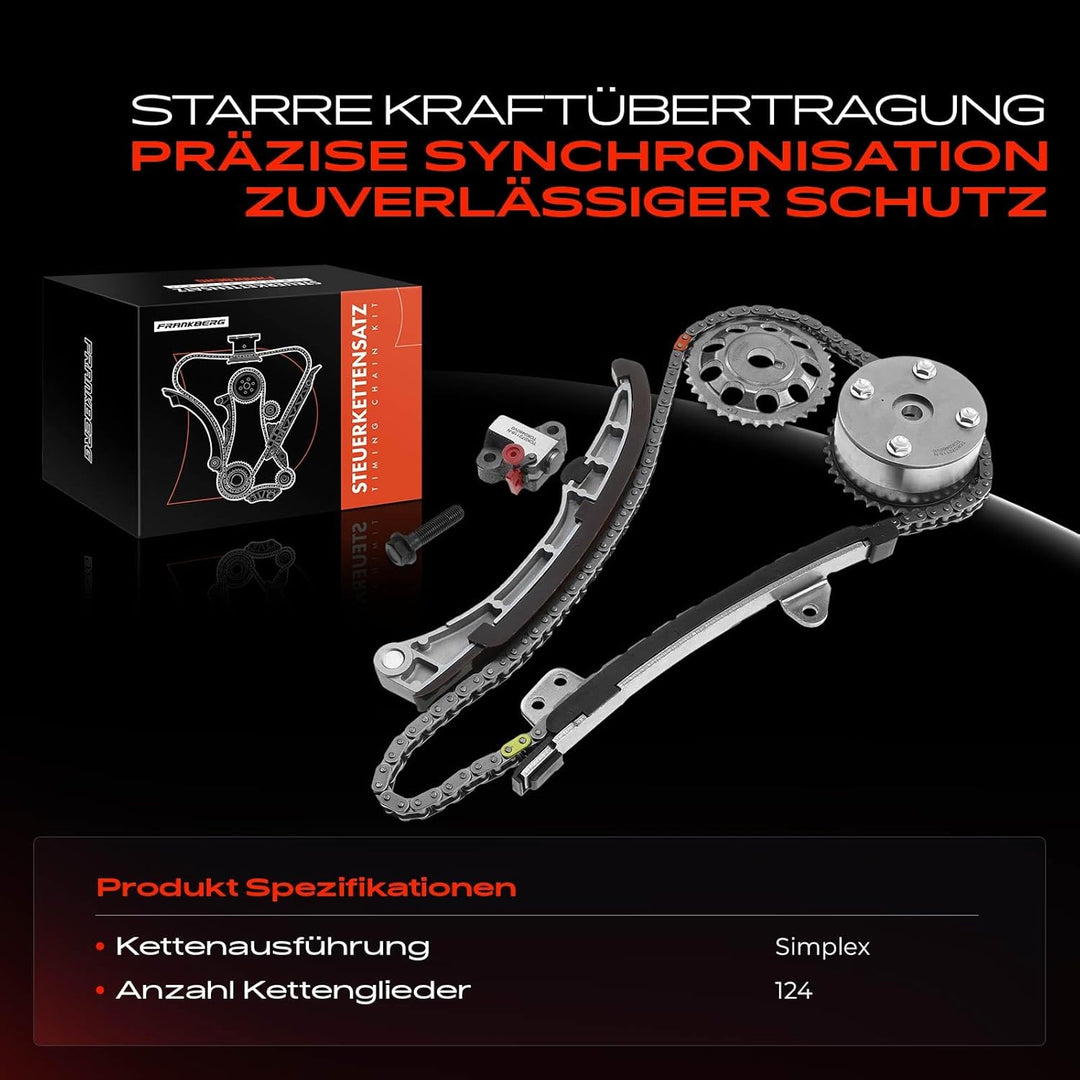 Steuerkettensatz für Yaris NCP1 NLP1 SCP1 Yaris Verso NCP2 NLP2 Yaris Verso Van P2 1.5L Benzin 2000-