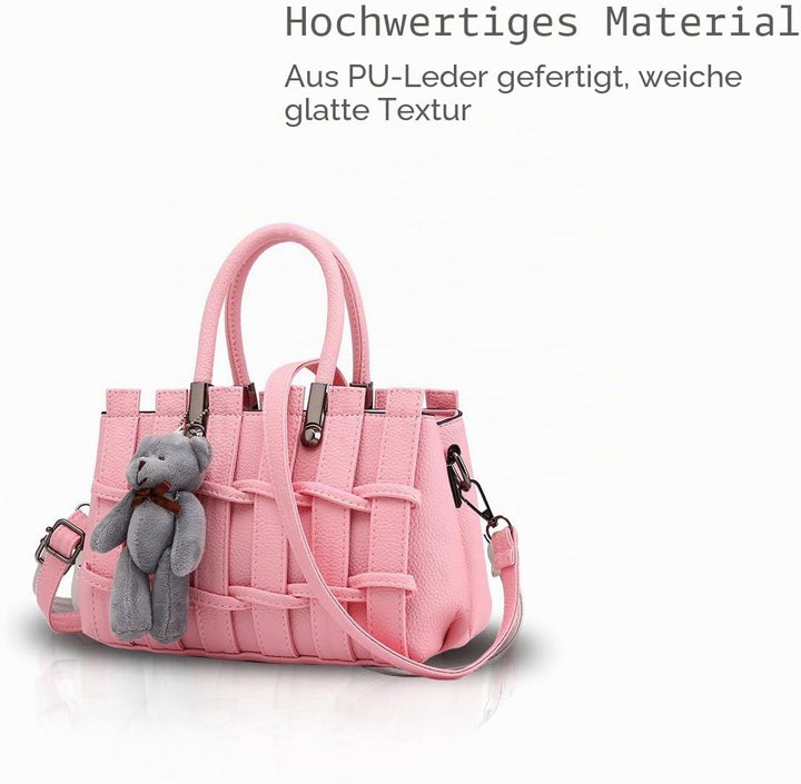 Neue Mädchen/Frauen süsse Mode-Handtasche Messenger Bag Umhängetasche Schulter-Geldbeutel Tote Hell-