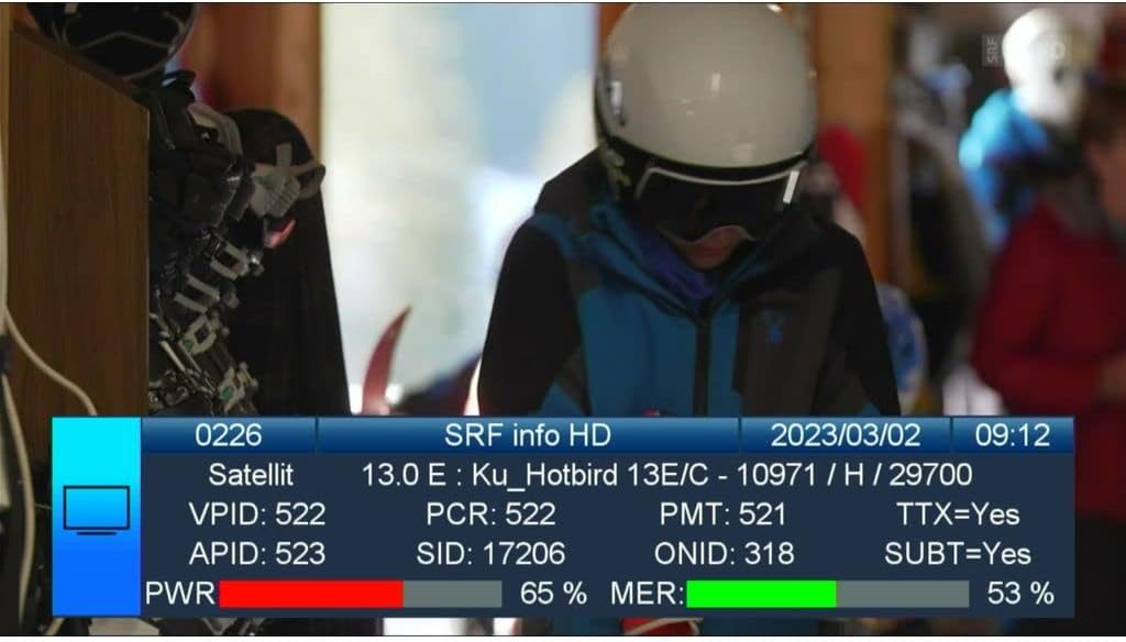 Satelliten Messgerät I Sat Finder für DVB-S/S2 & Unicable I Digitales Messgerät mit 3,5" TFT LCD Dis