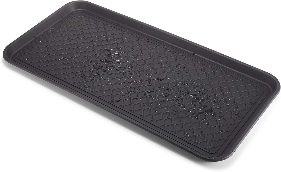 3X XL Schuhabtropfschale Schuhmatte Ablage - Schuhablage 76x38x3cm mit erhöhtem Rand - Abtropfschale