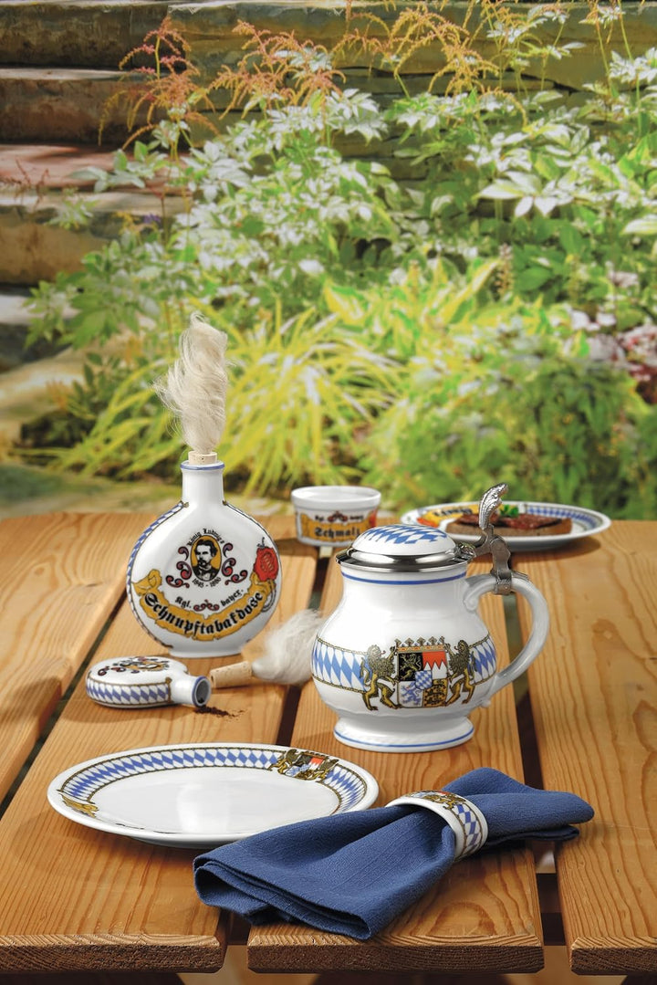 Seltmann Weiden 001.455576 Compact Bayern - Löwenkopfterrine/Terrine/Suppenterrine ohne Deckel 2,1 l