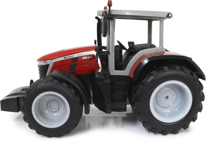 JAMARA 405301 Massey Ferguson 8S.285 1:16 2,4Ghz-RC Traktor, Motorsound (abschaltbar), Rückfahrwarns